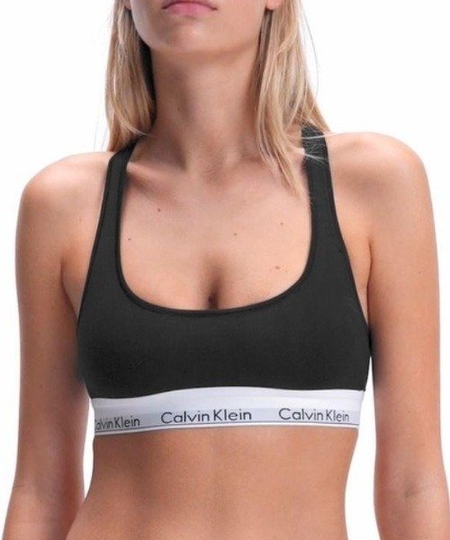 Calvin Klein(カルバンクライン)/【Calvin Klein / カルバンクライン】CK ブラジャー バックライン スポーツブラ アンダーウェア 下着 F3785/ブラック 
