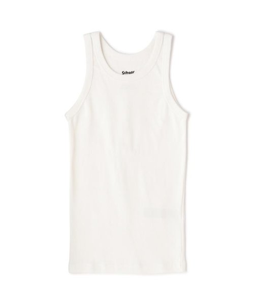 Schott(ショット)/Women's/TANK TOP/タンクトップ/オフホワイト3