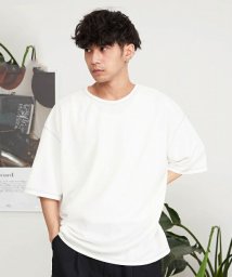 CavariA/CavariA T/RポンチステッチTシャツ/505307532