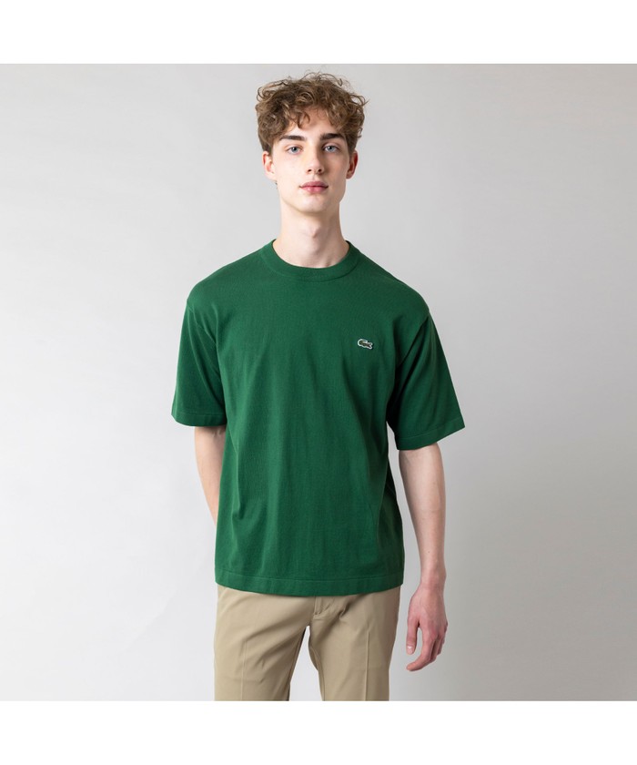 セール】リラックスフィットニットTシャツ(505308384) | ラコステ