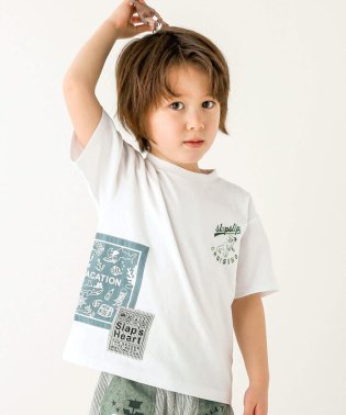 SLAP SLIP/海賊モチーフ恐竜海のいきもの半袖Tシャツ(90~130cm)/505308434