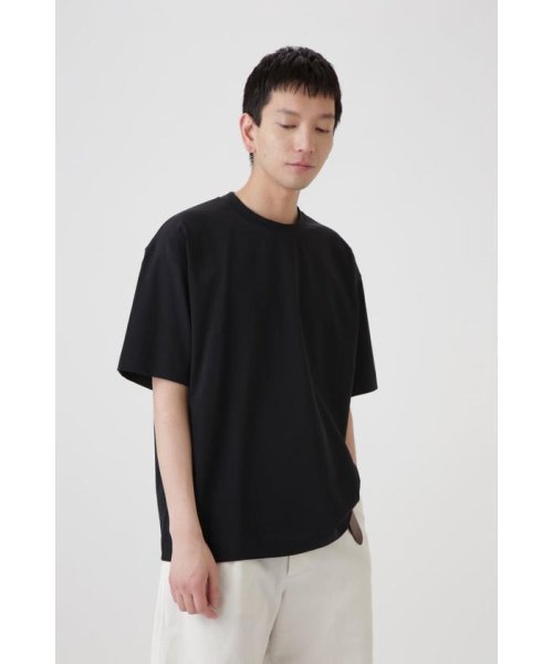 MARGARET HOWELL(マーガレット・ハウエル)/FINE DENSE COTTON JERSEY/BLACK