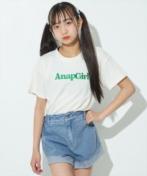 ANAP　GiRL/カラー刺繍ロゴTシャツ/505308953