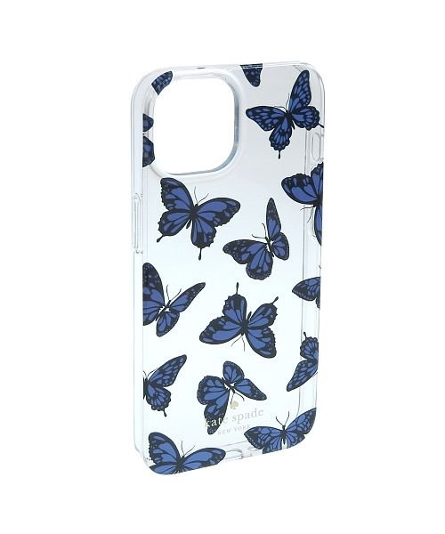 【セール】kate spade ケイトスペード BUTTERFLY SKY バタフライ スカイ プリント iPhone 14 スマホ ケース