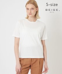 BEIGE，(ベイジ，)/【S－size】HORSETAIL / メッセージTシャツ/WHITEXWHITE