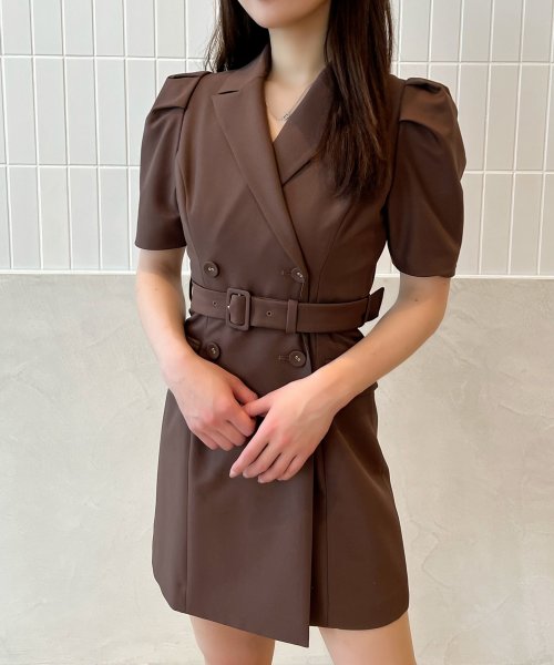 エイミーイストワール(eimy istoire) |GRACE JACKET MINI DRESS 