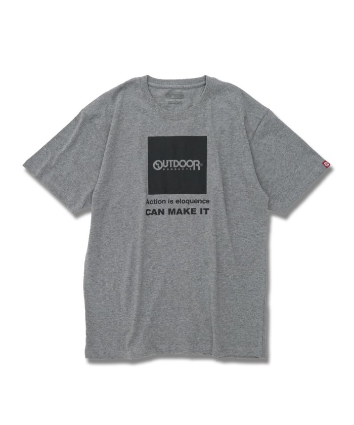 【大きいサイズ】アウトドアプロダクツ/OUTDOOR PRODUCTS 綿天竺 クルーネック 半袖 メンズ Tシャツ カットソー カジュアル インナー  ビジネス