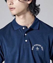 Penguin by Munsingwear(ペンギン　バイ　マンシングウェア)/【NEW VINTAGE GOLF】60’ S Set in Gusset POLO【アウトレット】/ネイビー