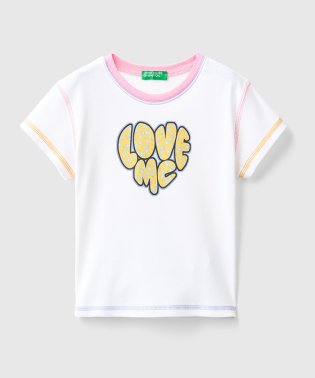 BENETTON (UNITED COLORS OF BENETTON GIRLS)/キッズステッチ配色半袖Tシャツ・カットソーG/505206018