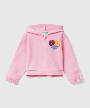 BENETTON (UNITED COLORS OF BENETTON GIRLS)/キッズジップアップスウェットフードパーカーG/505206023