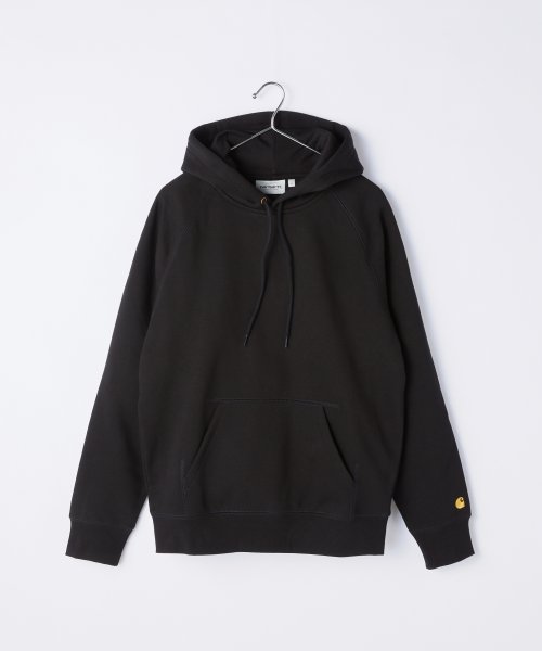 Carhartt(カーハート)/Carhartt パーカー I026384 カーハート  メンズ トップス トレーナー チェイス スウェットパーカー 長袖 HOODED CHASE SWEAT/ブラック