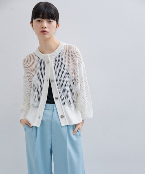パターンメッシュカーディガン 人気・おすすめ｜使いやすい・旅行におすすめ 品質保証 全国発送 在庫限り