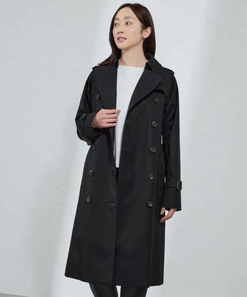 SANYO COAT(サンヨーコート)/＜100年コート＞クラシックモデル ダブルトレンチコート/ネイビー