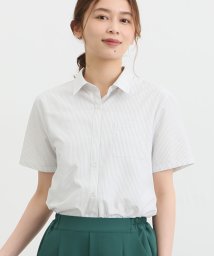 Honeys(ハニーズ)/半袖レギュラーシャツ/オフホワイト
