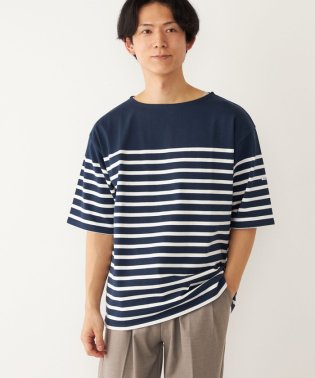 SHIPS Colors  MEN/SHIPS Colors: バスクボーダー ５分袖 Tシャツ/505311930