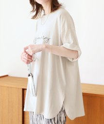 reca/筆記体プリントロゴ半袖Ｔシャツ(R23141－k)/505311978