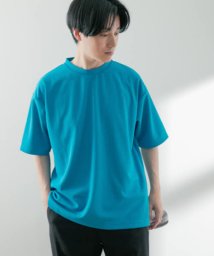 ITEMS URBANRESEARCH(アイテムズアーバンリサーチ（メンズ）)/『UR TECH ひやサラクール』 ライトポンチ トップス/BLU