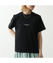 Stella McCartney(ステラマッカートニー)/【STELLA McCARTNEY(ステラマッカートニー)】511240 SMW21 9000 クルーネック 半袖 Tシャツ カットソー ちびロゴ レディース/ブラック