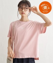 LBC(エルビーシー)/刺繍ミニロゴTシャツ/ピンク