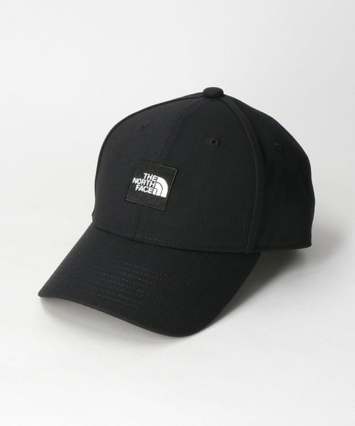 green label relaxing(グリーンレーベルリラクシング)/【WEB限定】＜THE NORTH FACE＞スクエアロゴ キャップ/BLACK