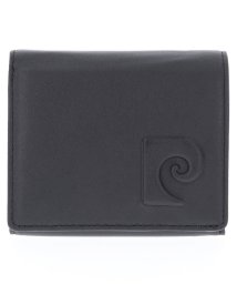 pierre cardin(ピエールカルダン（バッグ）)/ノア BOX二つ折り財布/ブラック