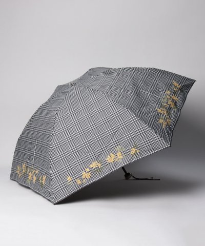 ジル スチュアート 晴雨兼用折り畳みミニ傘（ボタニカル柄刺繍）