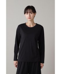 MARGARET HOWELL HOLD GOODS(マーガレット・ハウエル　ハウスホールドグッズ)/COMPACT COTTON JERSEY/BLACK