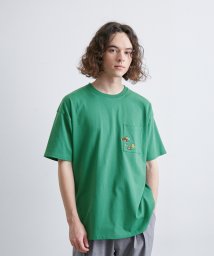 JUNRed/エシカルモチーフハーフスリーブTシャツ/505313658