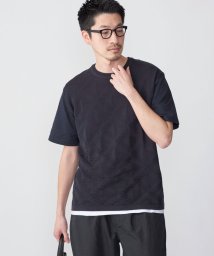 SHIPS MEN/SHIPS: ジオメトリック ニットドッキング Tシャツ/505315575