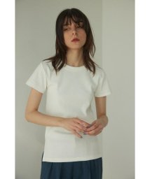 BLACK BY MOUSSY(ブラックバイマウジー)/standard compact t－shirt/O/WHT1