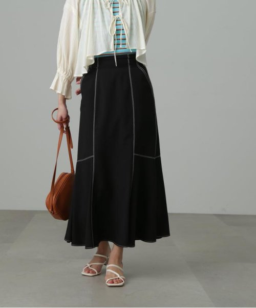 セール】[Sシリーズ対応商品]配色ステッチマーメイドスカート  