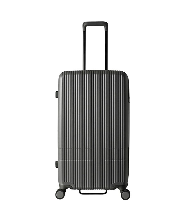 カバンのセレクション 2年保証 イノベーター スーツケース Lサイズ 75L 軽量 深型 縦長 静音キャスター ストッパー メンズ レディース innovator inv70−2 ユニセックス グレー フリー 【Bag & Luggage SELECTIO