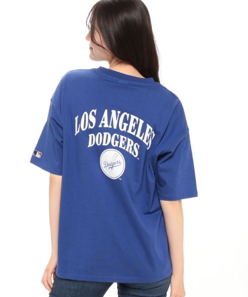 Major League Baseball(MLB)/MLB LOGO TEE/ﾌﾞﾙｰ