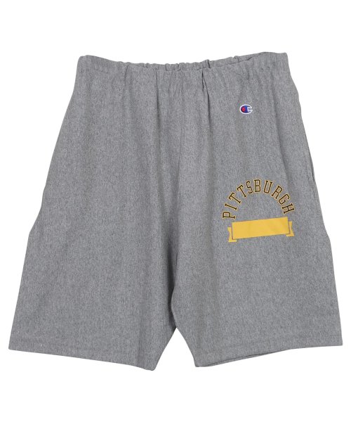 CHAMPION(チャンピオン)/ チャンピオン Champion リバースウィーブ ショートパンツ ショーツ メンズ REVERSE WEAVE SHORTS ブラック チャコール グレー ネ/グレー