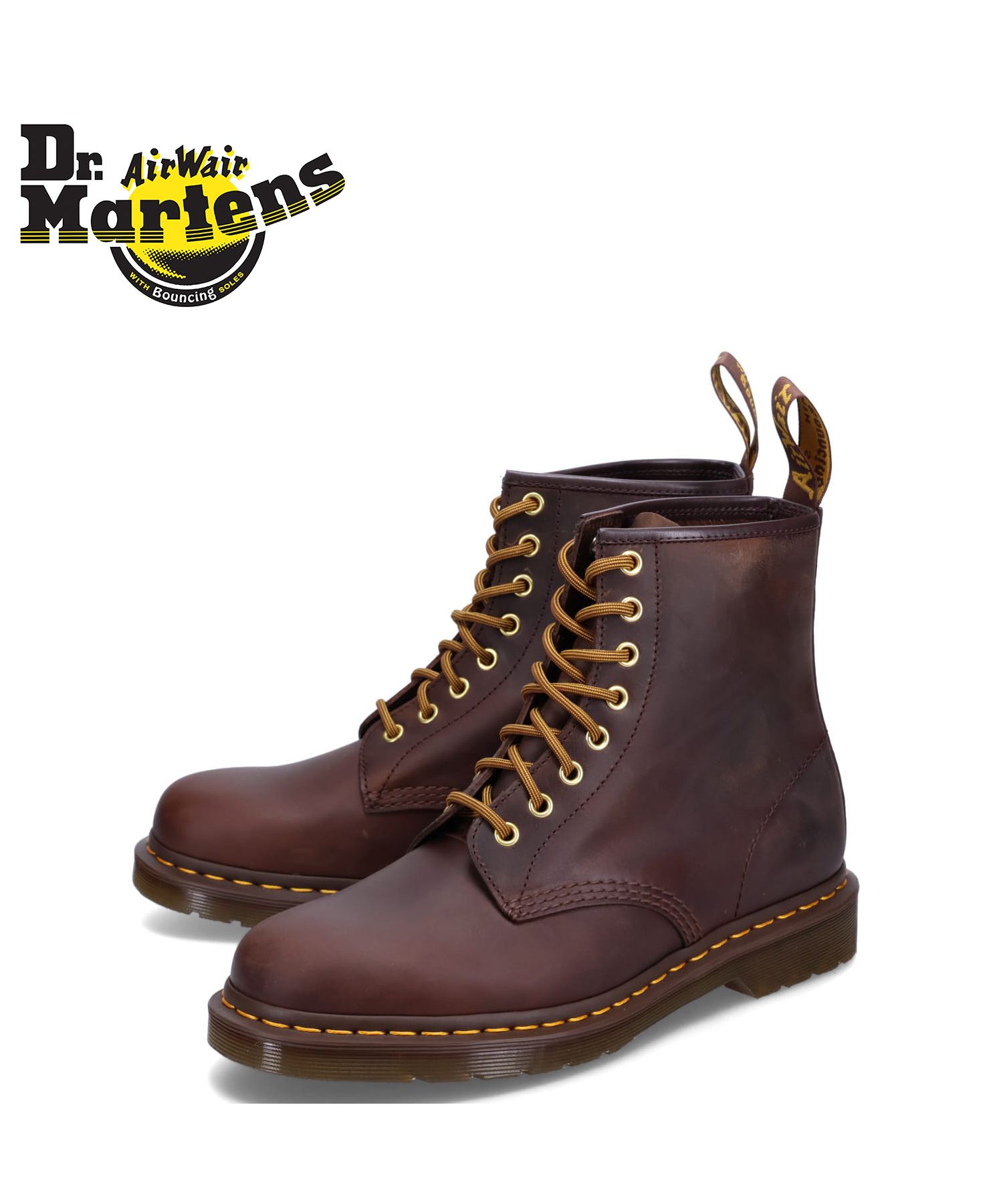 ドクターマーチン Dr.Martens 8ホール ブーツ メンズ 1460 LACE UP BOOTS ブラウン 11822200