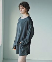 aity/オフショルダー&ショートパンツ 長袖 ラッシュガード 上下セット セットアップ レディース UVカット UPF50+ 接触冷感 吸水速乾 ストレッチ ショートパ/505316316