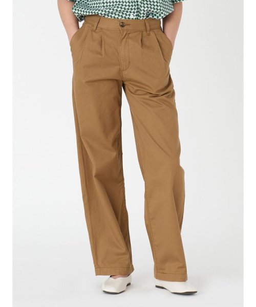Levi's(リーバイス)/HR PLEATED BAGGY TROUSER ブラウン FOXTROT BROWN/NEUTRALS