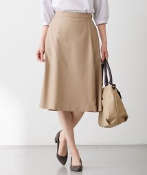 J.PRESS LADIES（LARGE SIZE）/【洗える】FLAXASAオックス スカート/505318203