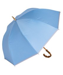 Refume(レフューム)/日傘 完全遮光 長傘 遮光率100% 軽量 遮光 2段 晴雨兼用 UVカット Refume レフューム レディース 雨傘 傘 遮熱 雨具 無地 紫外線対策 パイ/ライトブルー