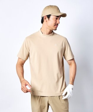 Munsingwear/『STANDARD』Coolist D－Tec&MOTION 3Dガゼット付きルーズフィットモックネック半袖シャツ/505127956
