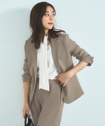 RUIRUE BOUTIQUE(ルイルエブティック)/スタイルアップの足長スーツ「SU756」/ラテ