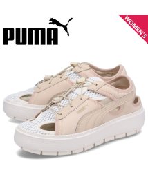 PUMA/ PUMA プーマ スニーカー バスケット プラットフォーム トレース ライト ミュール レディース 厚底 BASKET PLATFORM TRACE LIGH/505312633