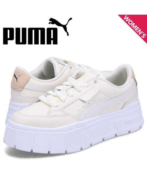 PUMA(PUMA)/ PUMA プーマ スニーカー メイズ スタック ソフト ウィメンズ レディース 厚底 MAYZE STACK SOFT WMNS ホワイト 白 391083－/その他