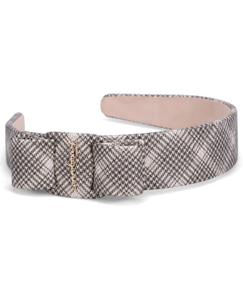 サルヴァトーレ フェラガモ Salvatore Ferragamo カチューシャ へアクセサリー レディース 幅広 リボン 大人 ベージュ 340275 75 サルヴァトーレ 75 NA2853325236(21689円)