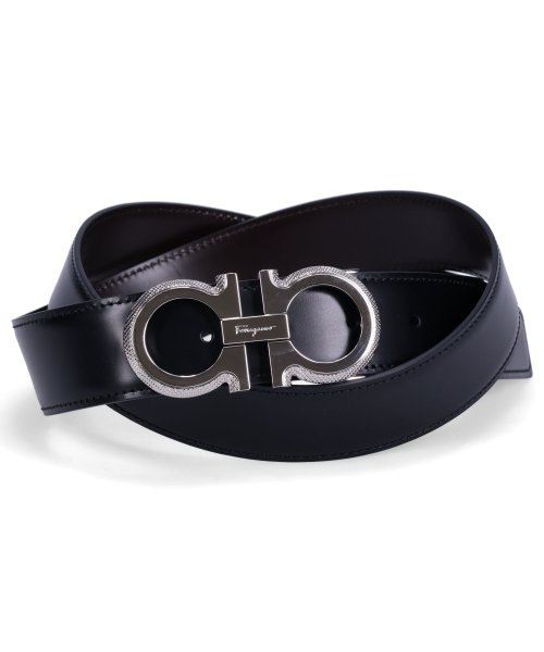 サルヴァトーレ フェラガモ Salvatore Ferragamo レザーベルト メンズ リバーシブル 本革 イタリア製 ビジネス REVERSIBLE LE Ferragamo サルヴァトーレ フェラガモ Salvatore