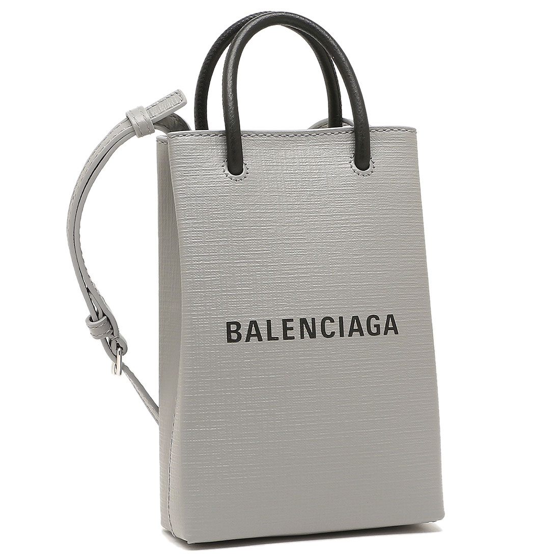 BALENCIAGA バレンシアガ ショルダーバッグ ショッピングバッグ/黒レディース