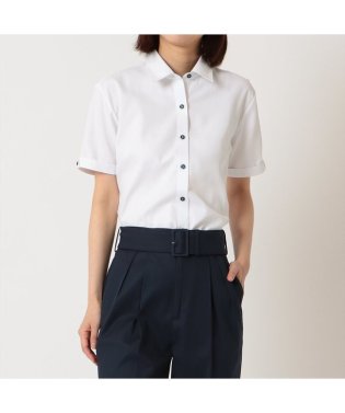TOKYO SHIRTS/【透け防止】 レギュラー衿 半袖 形態安定 レディースシャツ/505320012