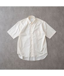 BRICK＆SONS/リラックスバックプリーツシャツ半袖＜ライトイエロー＞/505320045