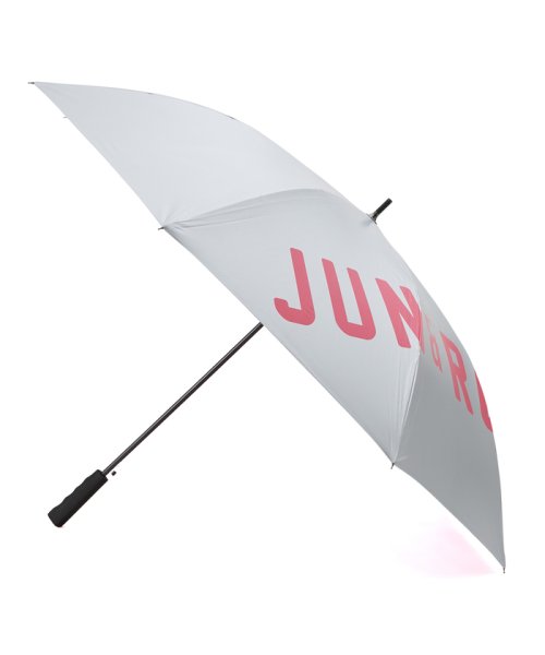 JUN and ROPE(ジュン＆ロペ)/【軽量】【UV】【ユニセックス】晴雨兼用ロゴ入りアンブレラ/ピンク（63）