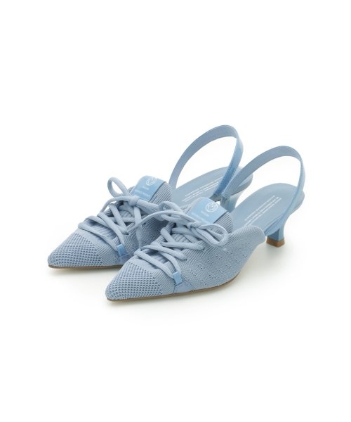 OTHER(OTHER)/【MAISON MAVERICK PRESENTS】KnitLaceUpHeelSneaker/LBLU